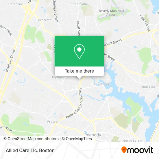 Allied Care Llc map