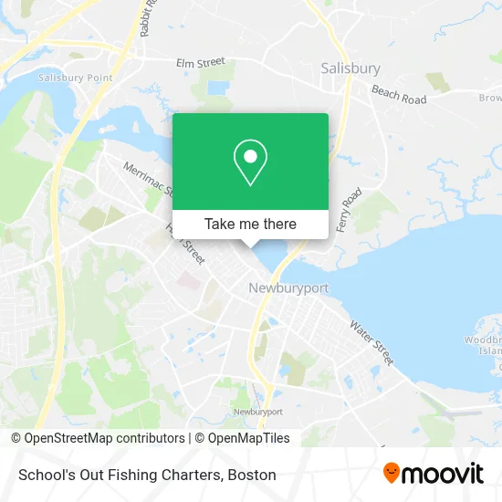 School's Out Fishing Charters map