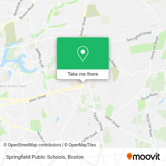 Springfield Public Schools map