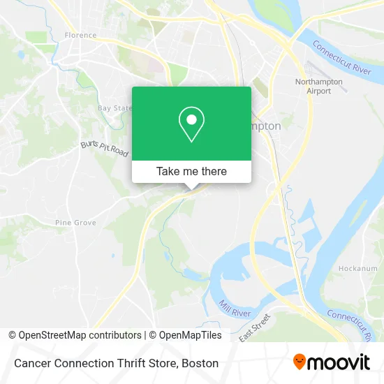 Cancer Connection Thrift Store map