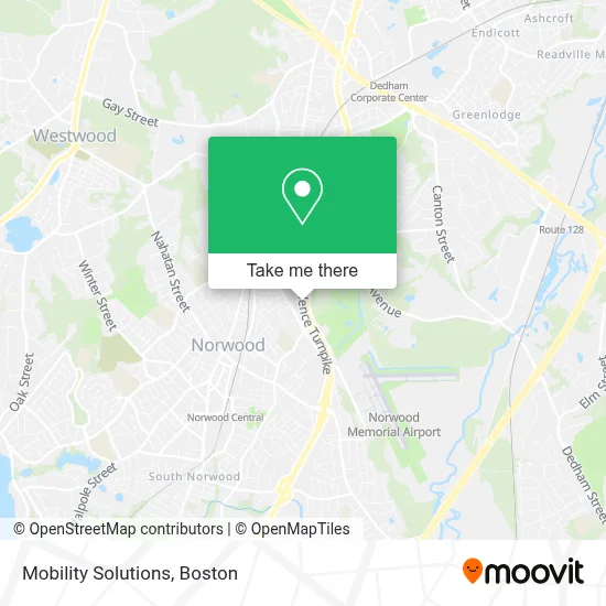 Mobility Solutions map