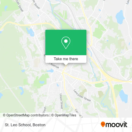 St. Leo School map