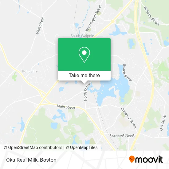 Oka Real Milk map