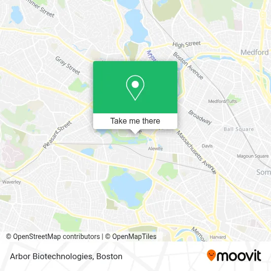 Arbor Biotechnologies map