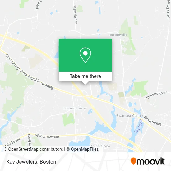 Kay Jewelers map