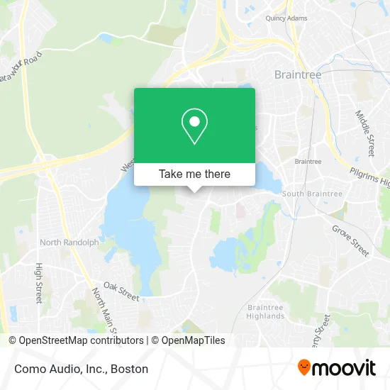 Como Audio, Inc. map