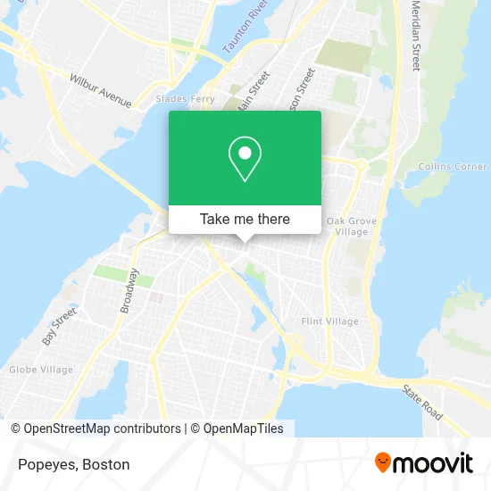 Popeyes map