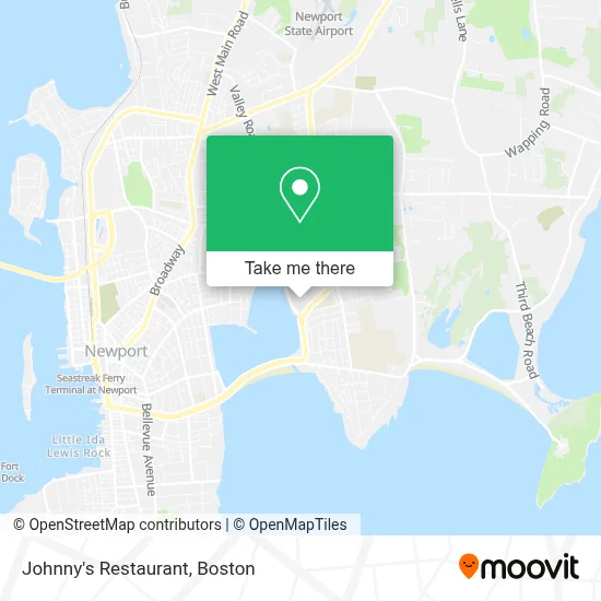 Johnny's Restaurant map