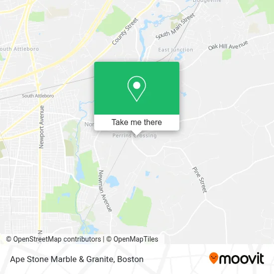 Ape Stone Marble & Granite map