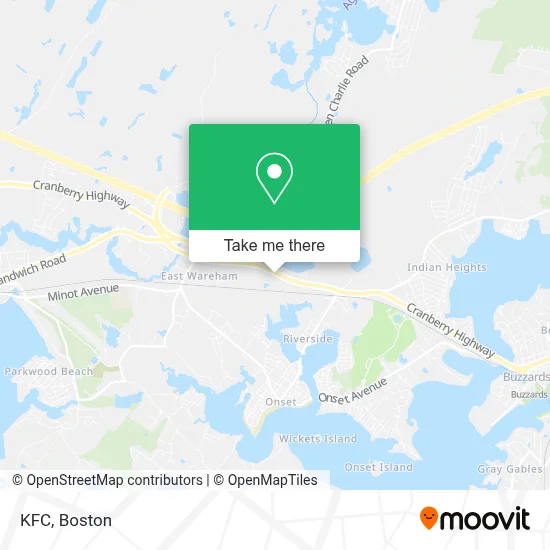 Kfc map