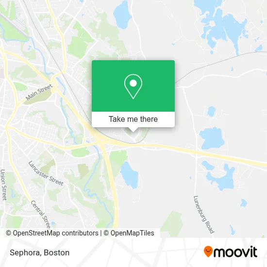 Sephora map