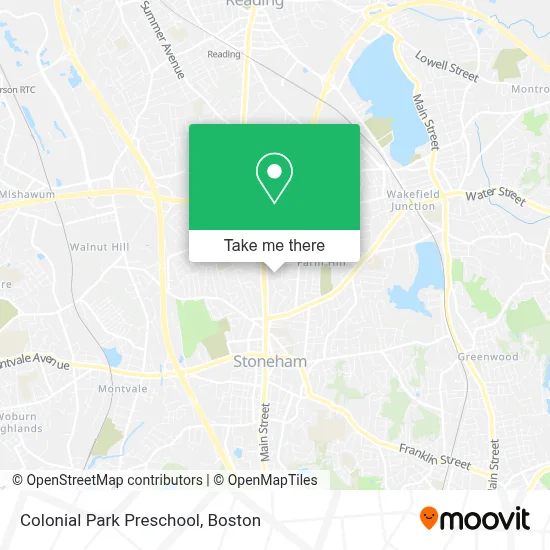Colonial Park Preschool map