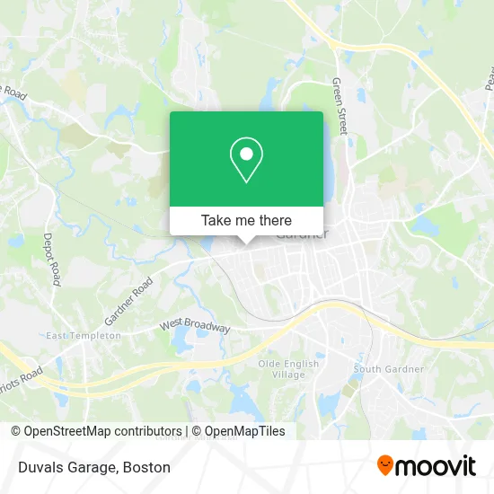 Duvals Garage map