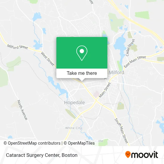 Cataract Surgery Center map