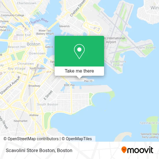 Scavolini Store Boston map
