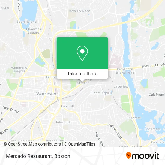 Mercado Restaurant map