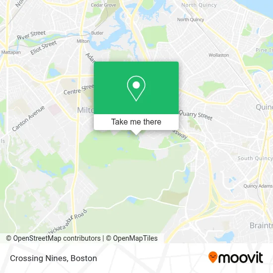 Crossing Nines map