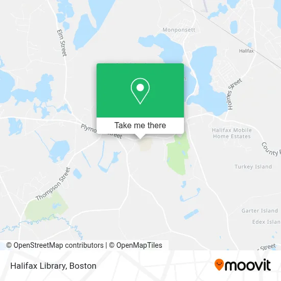 Halifax Library map