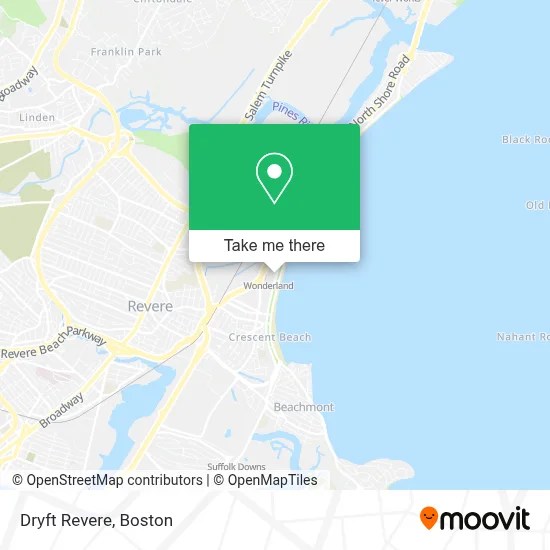 Dryft Revere map