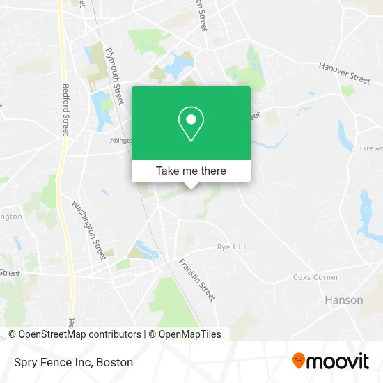 Spry Fence Inc map