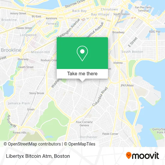 Libertyx Bitcoin Atm map