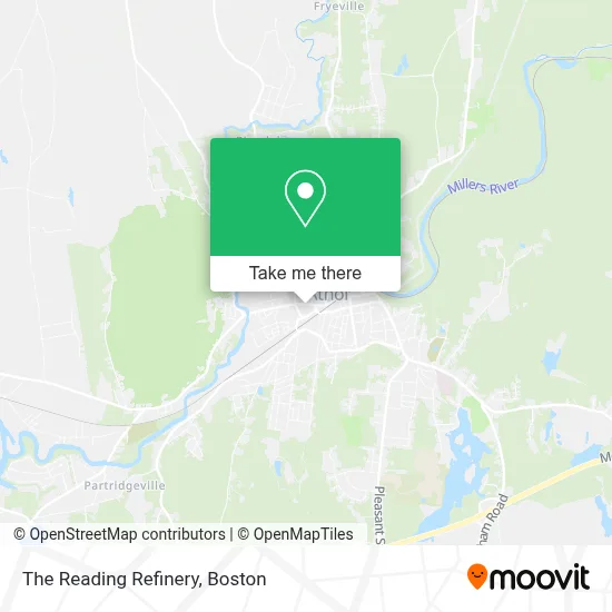 The Reading Refinery map