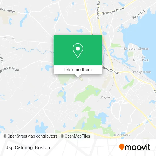 Jsp Catering map