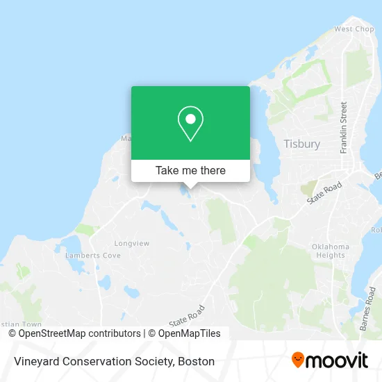 Vineyard Conservation Society map