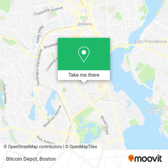 Bitcoin Depot map