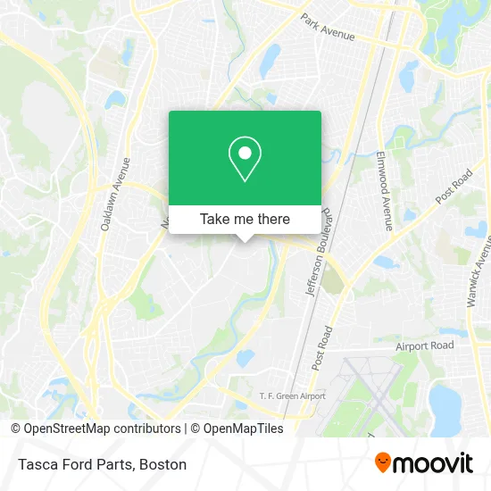 Tasca Ford Parts map