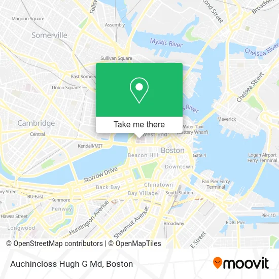 Auchincloss Hugh G Md map