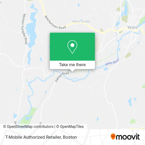 T-Mobile Authorized Retailer map