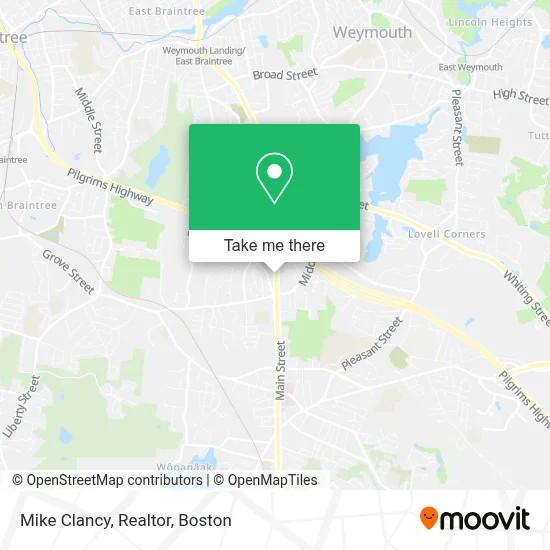 Mike Clancy, Realtor map