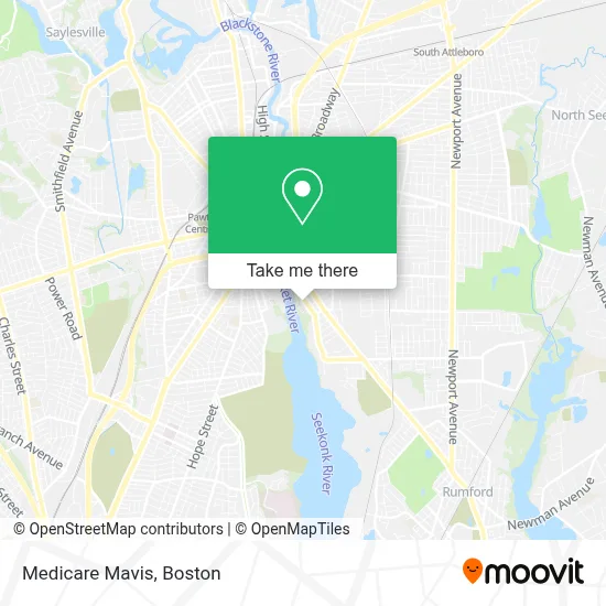 Medicare Mavis map