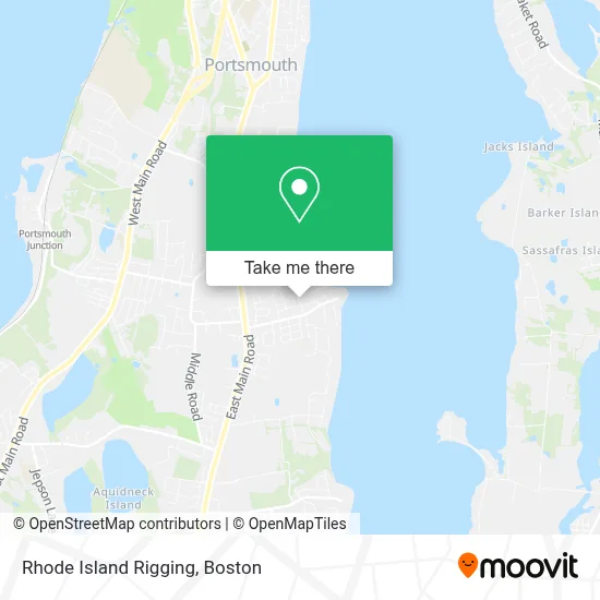 Rhode Island Rigging map