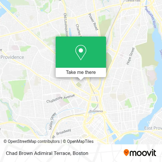 Chad Brown Adimiral Terrace map