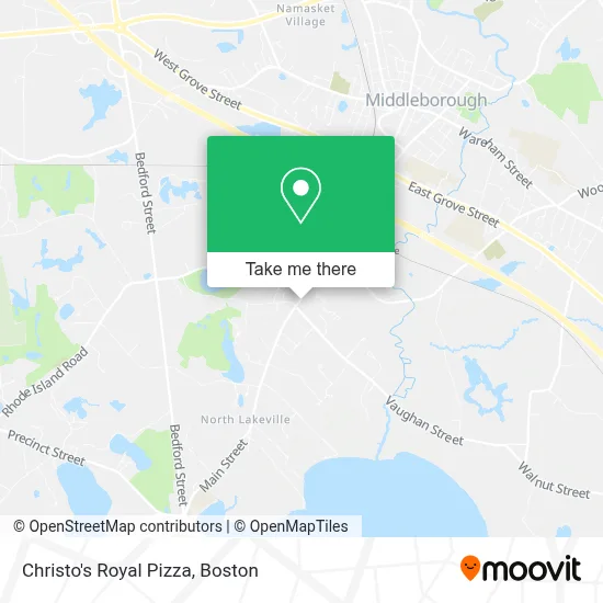 Christo's Royal Pizza map