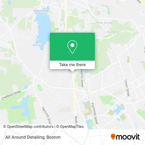 All Around Detailing map
