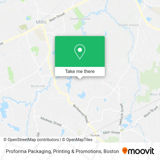 Proforma Packaging, Printing & Promotions map