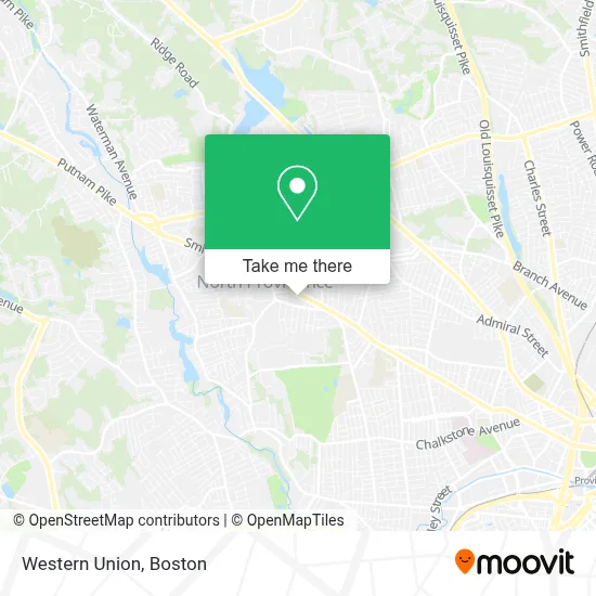 Western Union map