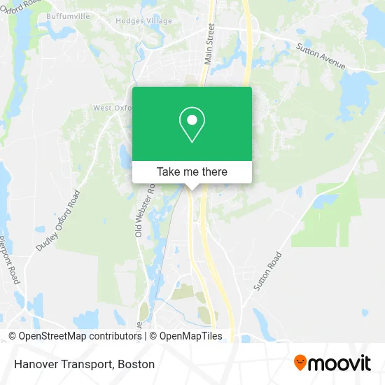 Hanover Transport map