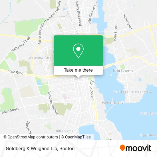 Goldberg & Weigand Llp map