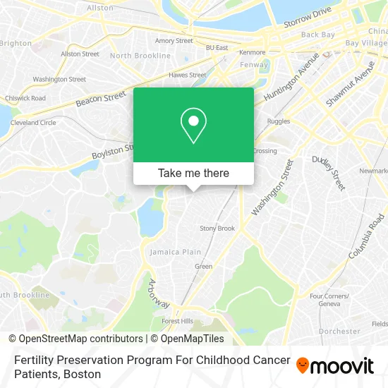 Fertility Preservation Program For Childhood Cancer Patients map