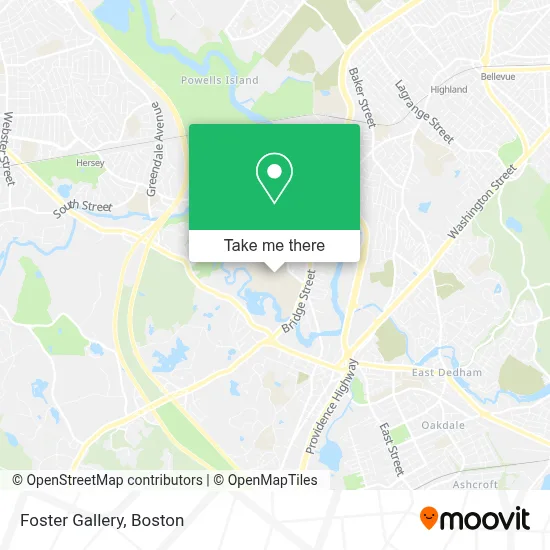 Foster Gallery map