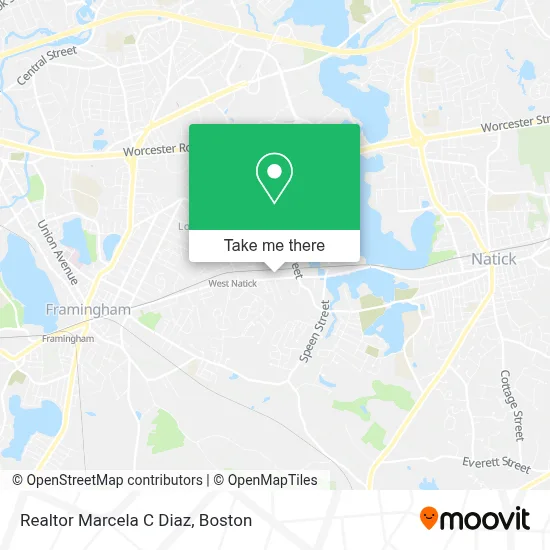 Realtor Marcela C Diaz map