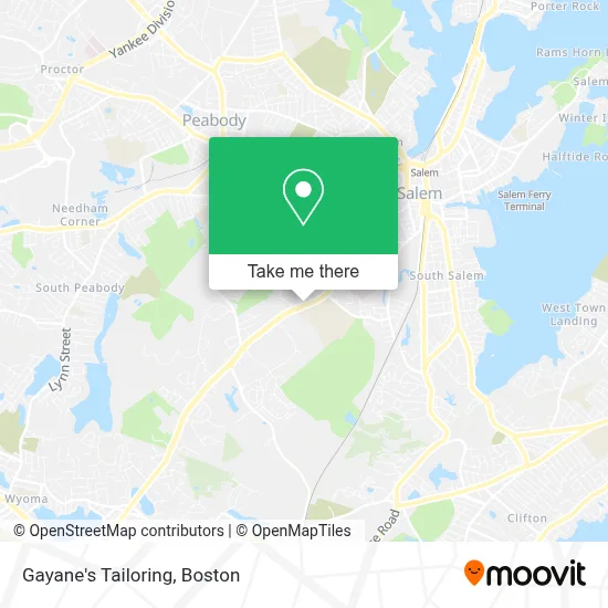 Gayane's Tailoring map