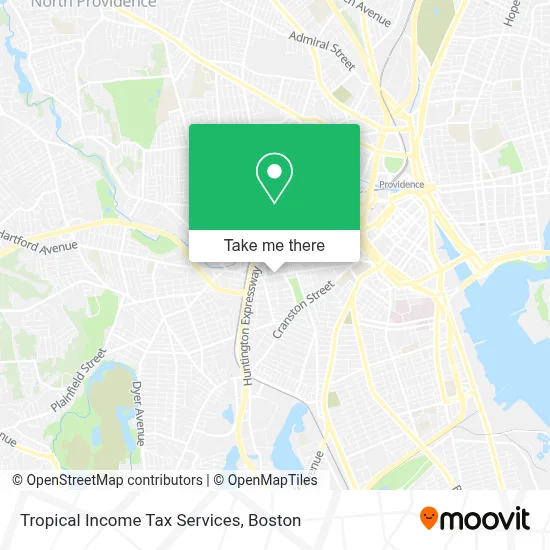 Tropical Income Tax Services map