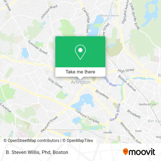 B. Steven Willis, Phd map