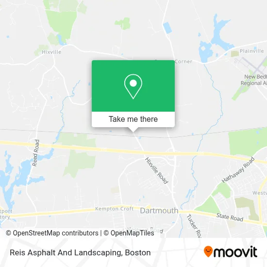 Reis Asphalt And Landscaping map