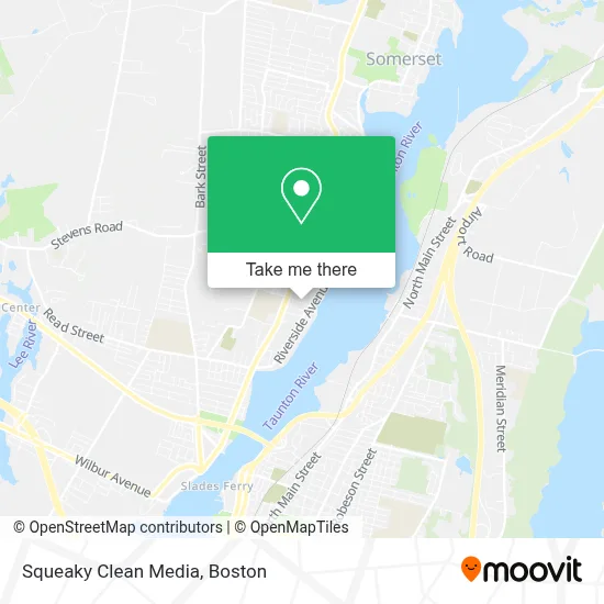 Squeaky Clean Media map
